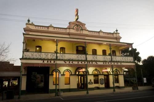 The Victoria Hotel Rutherglen Exteriör bild